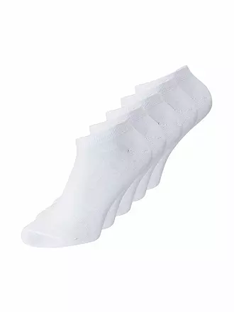 JACK & JONES | Herrensocken 5er Pkg JACDONGO white | 